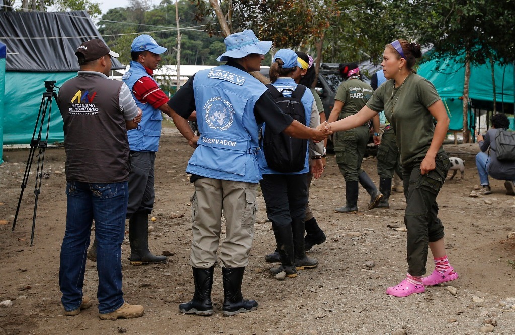 FARC entrega sus armas a la ONU