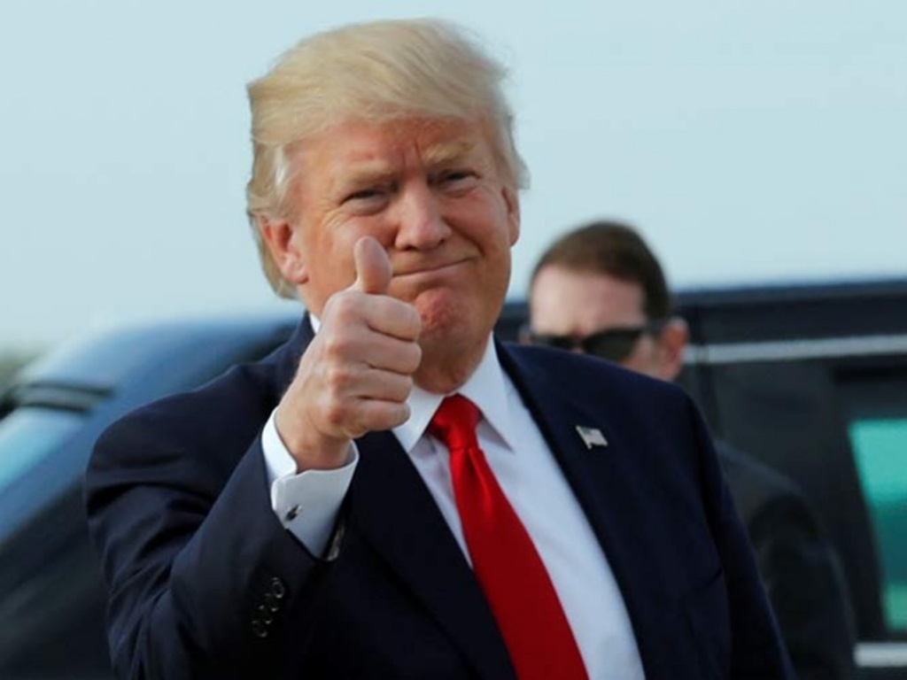 Trump despotrica contra la 'prensa falsa' y reivindica su política exterior Trump despotrica contra la 'prensa falsa' y reivindica su política exterior