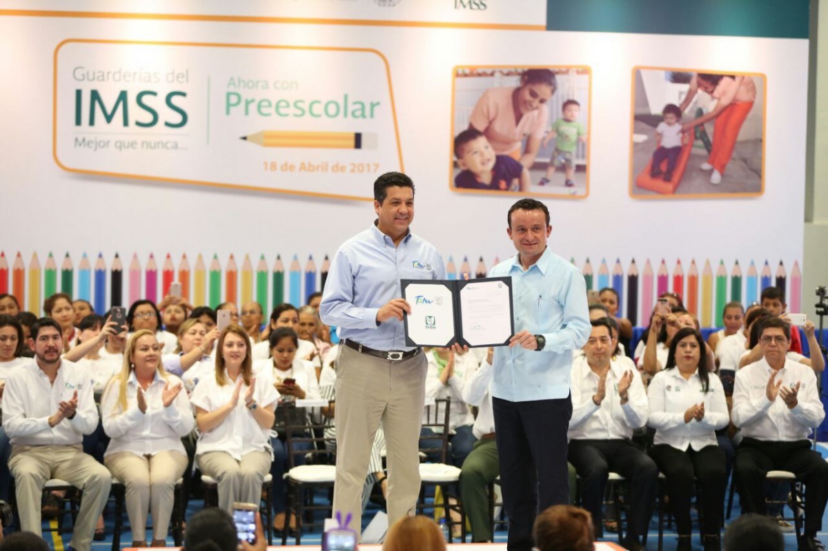 Tendrán guarderías del IMSS en Tamaulipas, educación preescolar