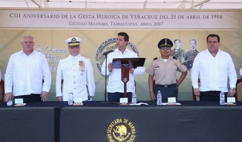 Conmemora gobernador gesta heroica de Veracruz