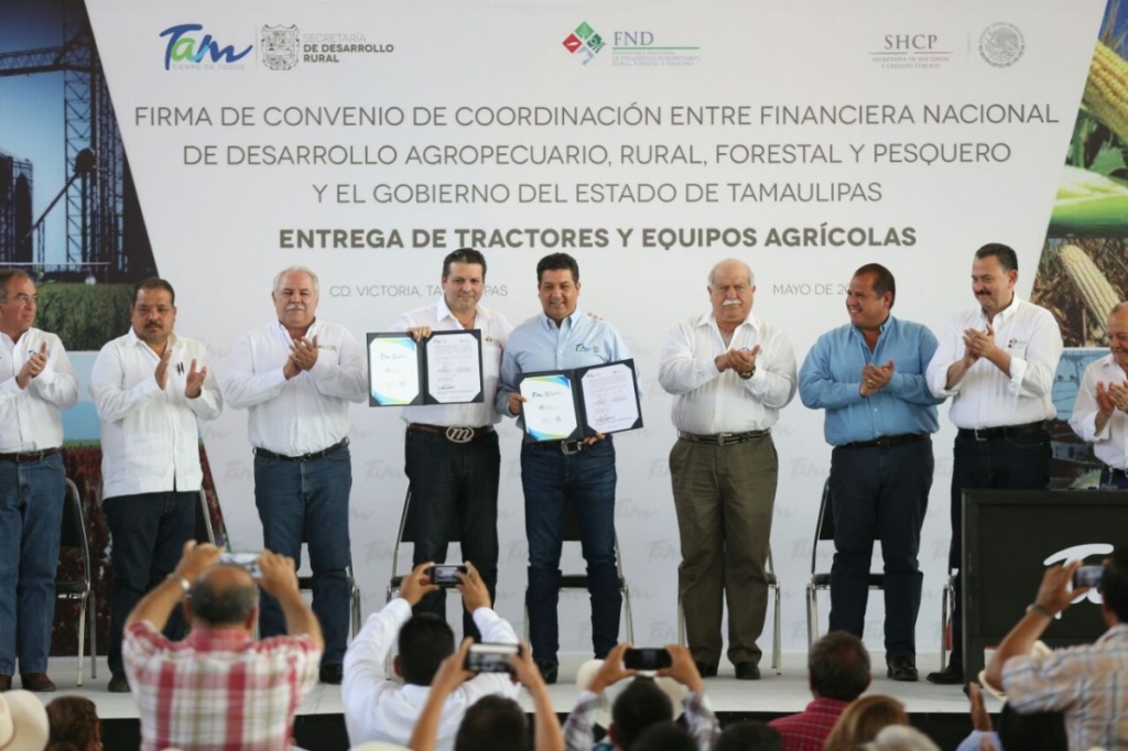 Se fortalece el campo tamaulipeco con gestiones del gobierno de Tamaulipas