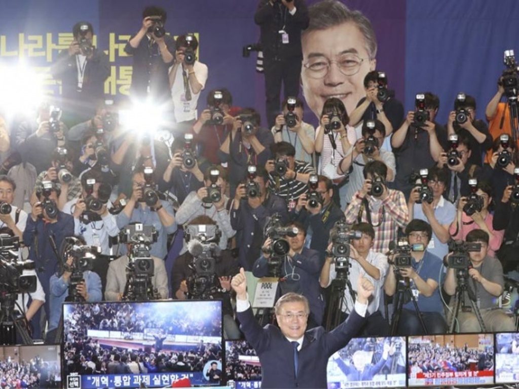 Gana Moon Jae-In elecciones presidenciales de Corea del Sur