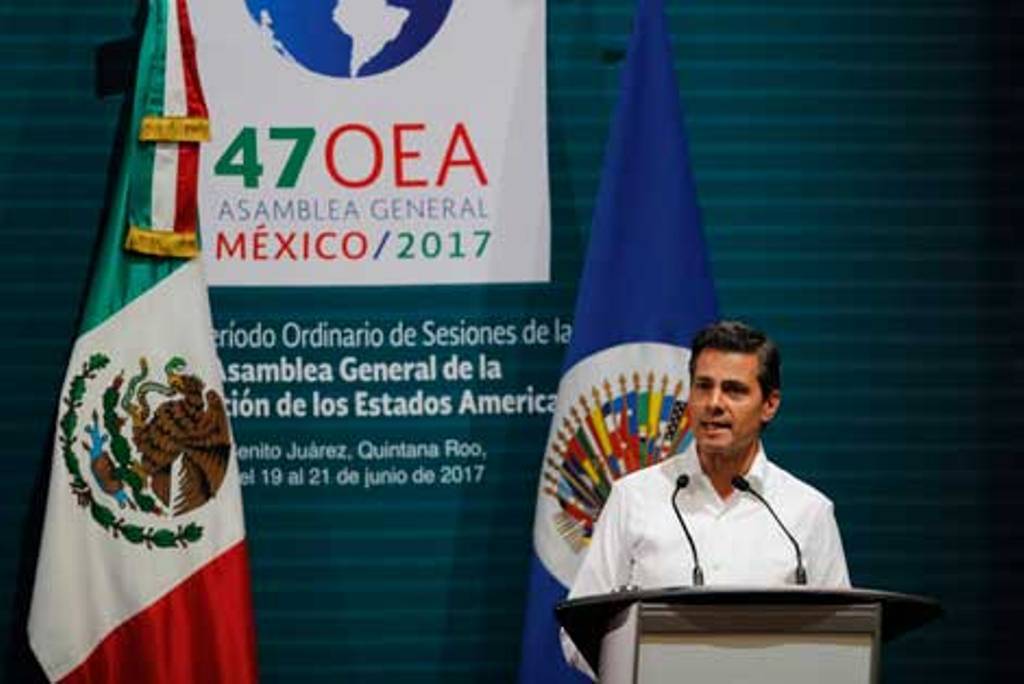 Peña: la OEA, a prueba ante retos regionales y globales