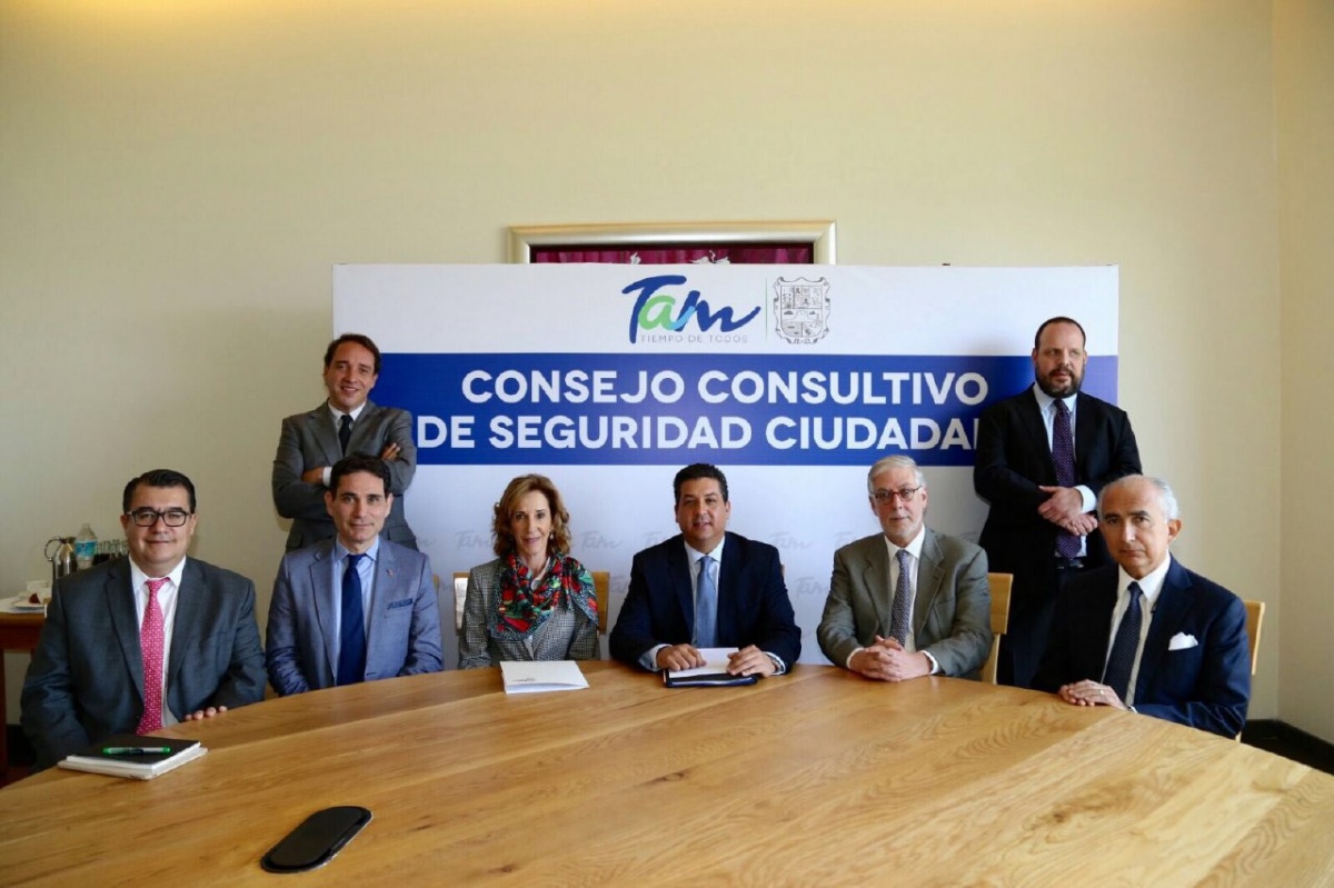 Se instaló el consejo consultivo de seguridad ciudadana de Tamaulipas