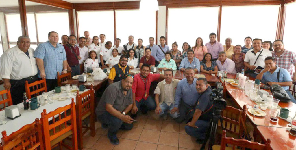 Reconoce Alcaldesa de Tampico labor de los periodistas en el “Día de la Libertad de Expresión”