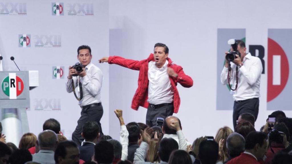 Las "Indirectas" que Peña Nieto lanzó en la 22 asamblea nacional del PRI