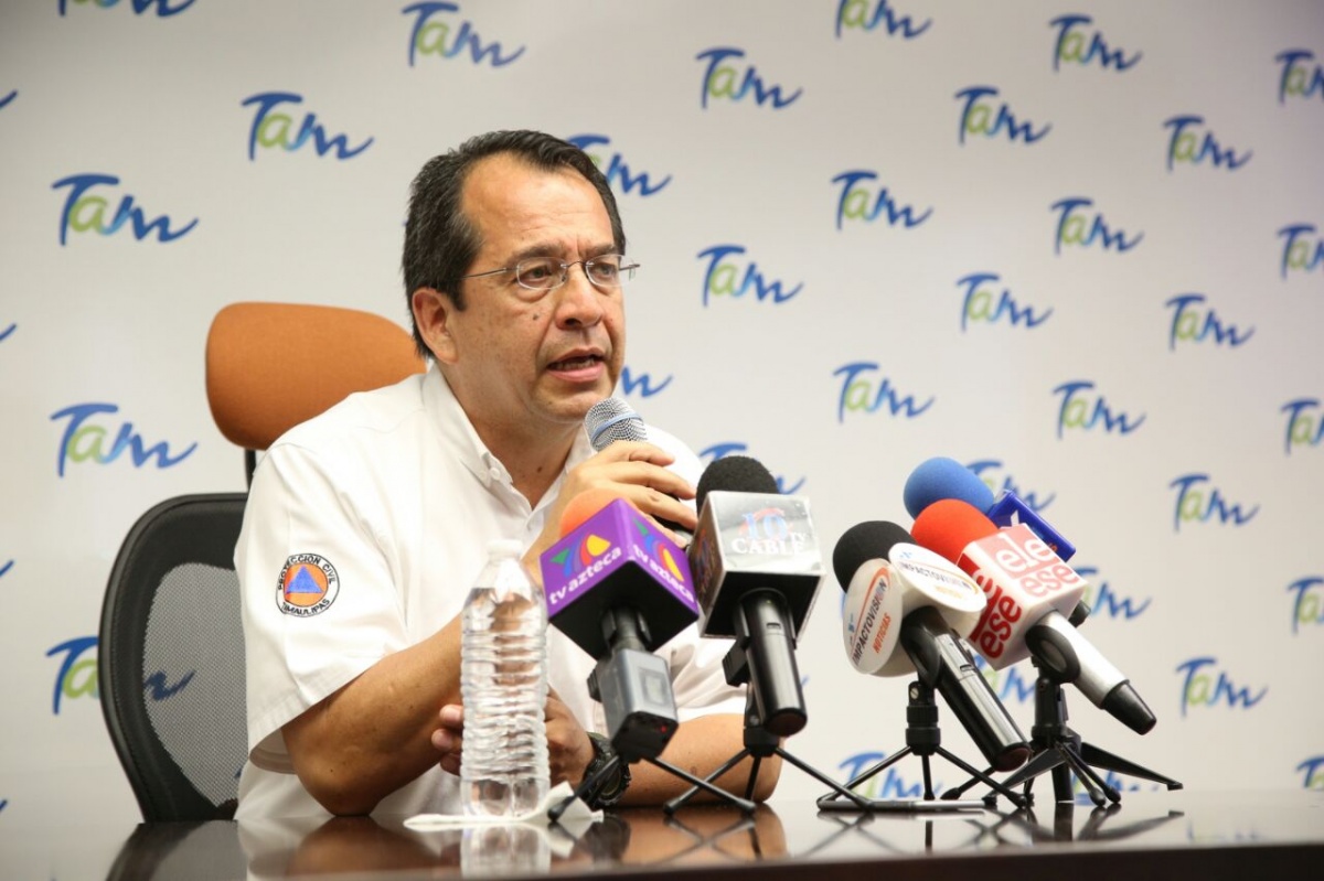 Gobierno de Tamaulipas se prepara ante efectos de “Franklin”