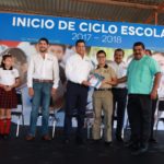 Pone en marcha gobernador ciclo escolar 2017- 2018