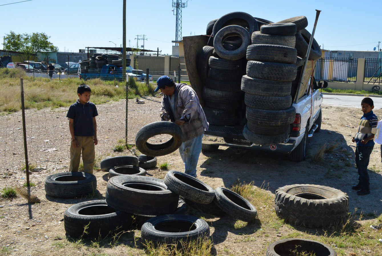 Retiran de vía pública más de 279 mil llantas