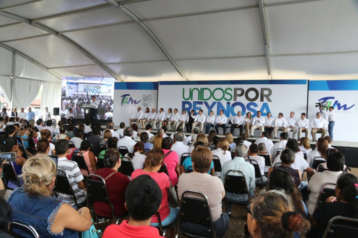 Generará “Unidos por Reynosa” condiciones de seguridad y bienestar social