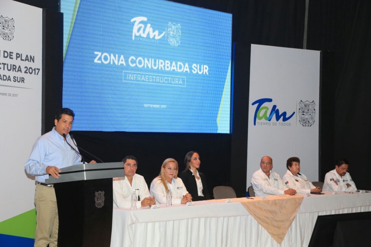 Destina gobierno de Tamaulipas 600 mdp a obras de infraestructura en zona conurbada