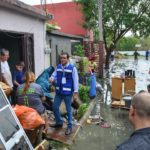 Atiende alcalde a los afectados por las lluvias de la colonia Fovissste