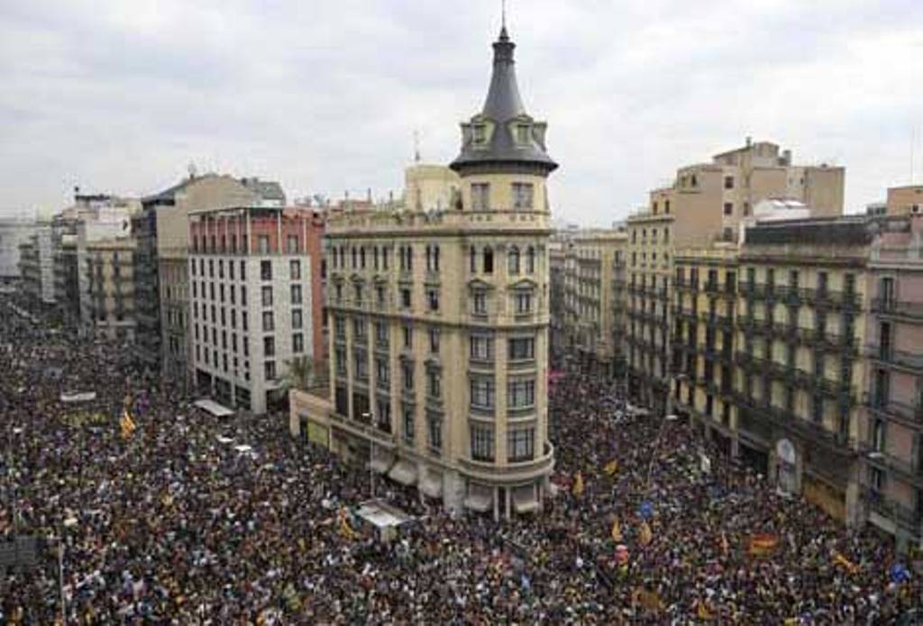 Huelga general en Cataluña en repudio a la represión
