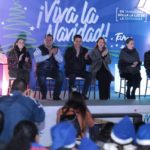 Arrancan gobiernos funcionamiento de pistas de hielo y el encendido de pino