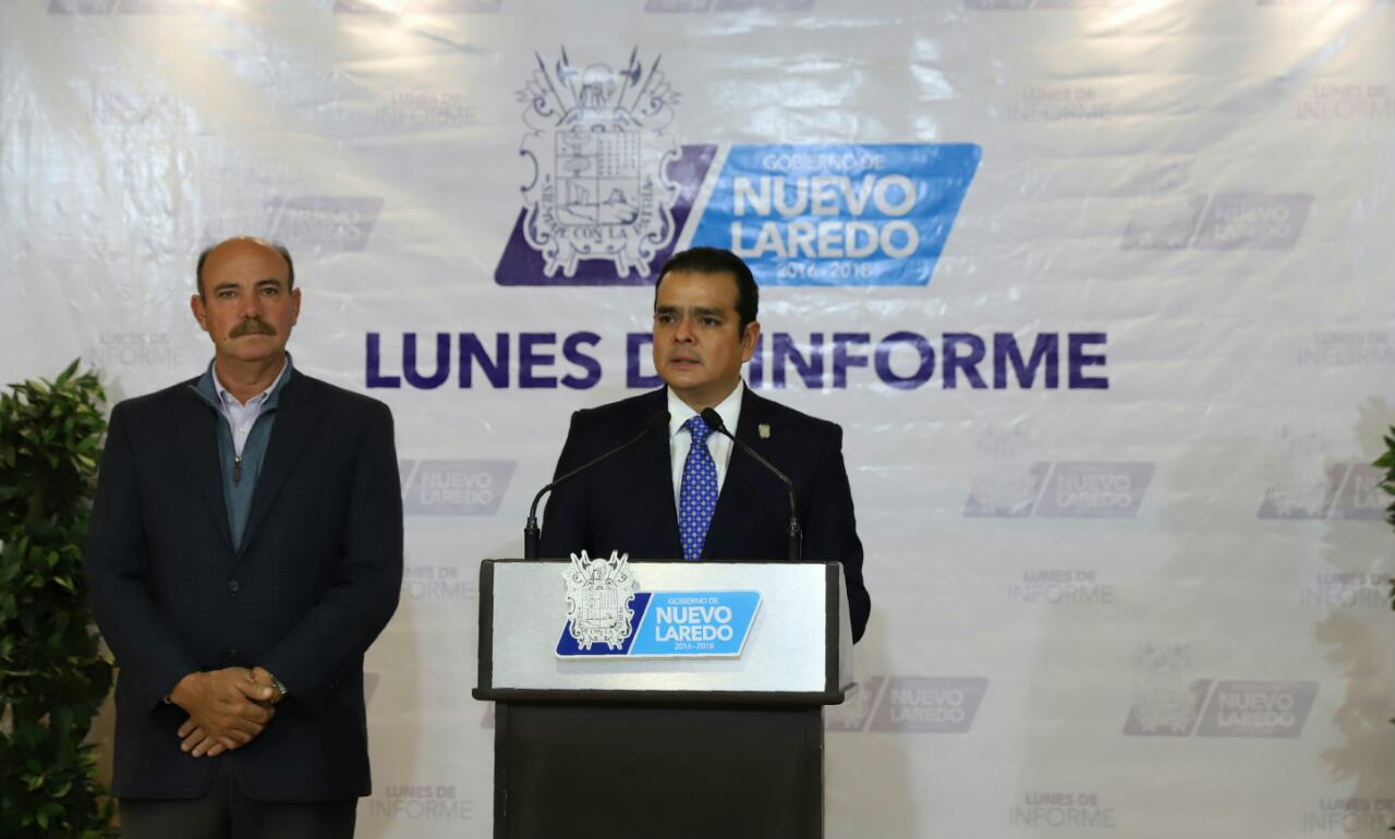 Informa alcalde de obras importantes para el 2018