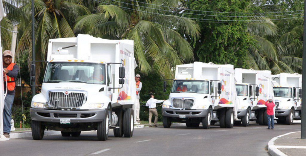 Adquirirá gobierno de Tampico 5 camiones recolectores de basura