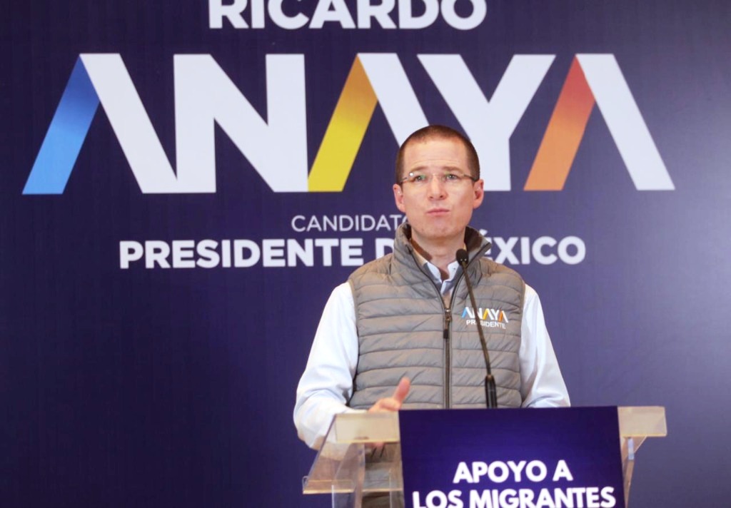 Presenta Anaya propuesta de apoyo a migrantes Presenta Anaya propuesta de apoyo a migrantes
