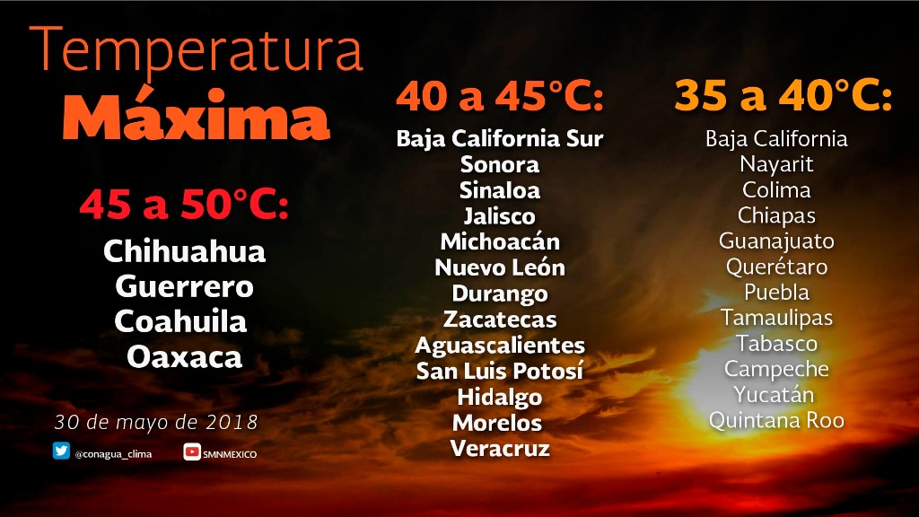 Advierten sobre posibles incendios forestales por onda de calor
