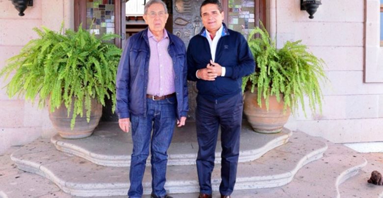 Se reúne Silvano Aureoles con Cuauhtémoc Cárdenas