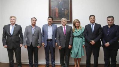 Respaldo de 12 gobernadores a proyectos de López Obrador