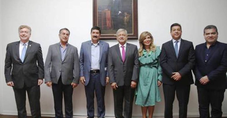 Respaldo de 12 gobernadores a proyectos de López Obrador