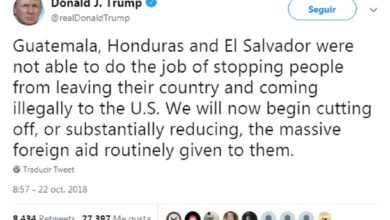 Trump: EU reducirá ayuda a países centroamericanos