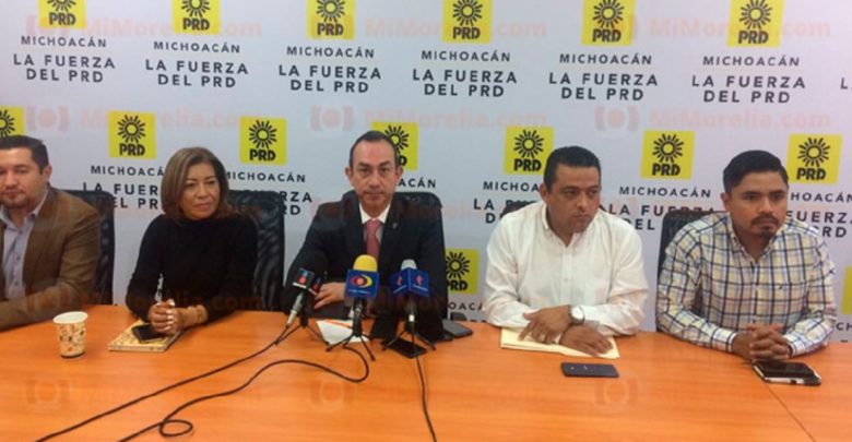 Presentará PRD Michoacán queja ante el INE por consulta del NAIM