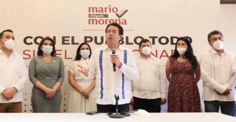 Hay que estar unidos en torno al proyecto de la 4T: Mario Delgado Hay que estar unidos en torno al proyecto proyecto de la 4T: Mario Delgado