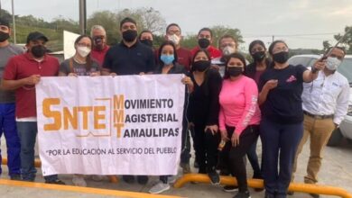 Maestros de Tamaulipas luchan por pago de Tiempo Completo en CDMX