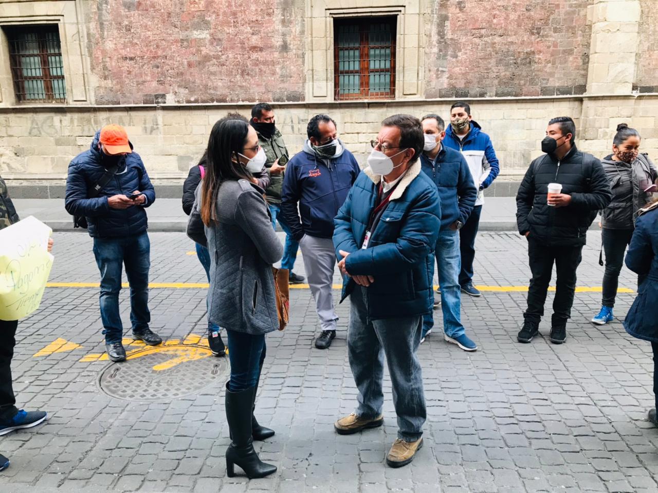 Maestros de Tamaulipas luchan por pago de Tiempo Completo en CDMX