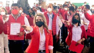 Samanta Flores es candidata a la Diputación Local de Pátzcuaro por PRI, PRD y PAN
