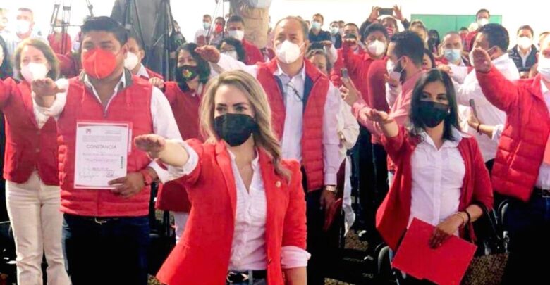 Samanta Flores es candidata a la Diputación Local de Pátzcuaro por PRI, PRD y PAN