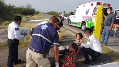 Dos diputadas de Tamaulipas resultan heridas en accidente carretero
