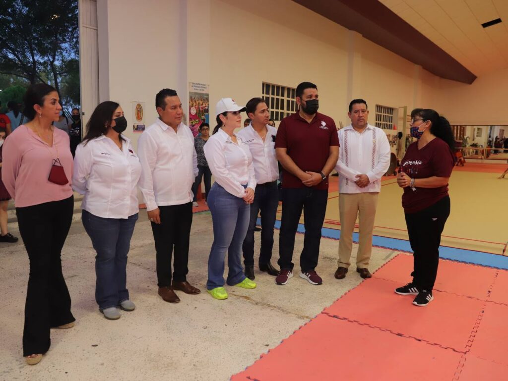 Constata alcaldesa de Nuevo Laredo avances en reactivación de espacios deportivos