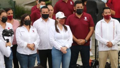 Constata alcaldesa de Nuevo Laredo avances en reactivación de espacios deportivos