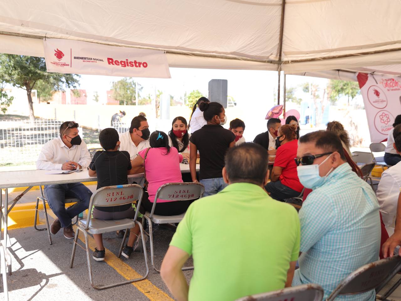 Gobierno de Nuevo Laredo realiza brigada médica asistencial en la colonia Hidalgo