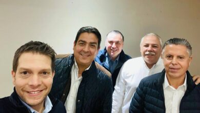 Líder del PAN en Tamaulipas se reúne con aspirantes a gubernatura