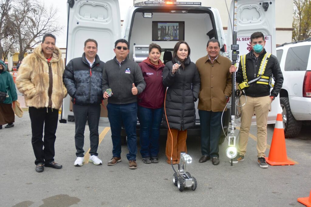 Nuevo Laredo es el primer municipio en el estado con sistema robotizado para detectar fallas en tuberías