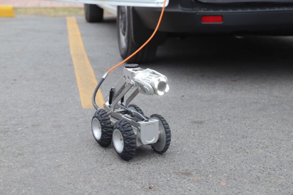 Nuevo Laredo es el primer municipio en el estado con sistema robotizado para detectar fallas en tuberías