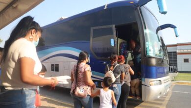 Continúa la quinta jornada de vacunación binacional en Nuevo Laredo