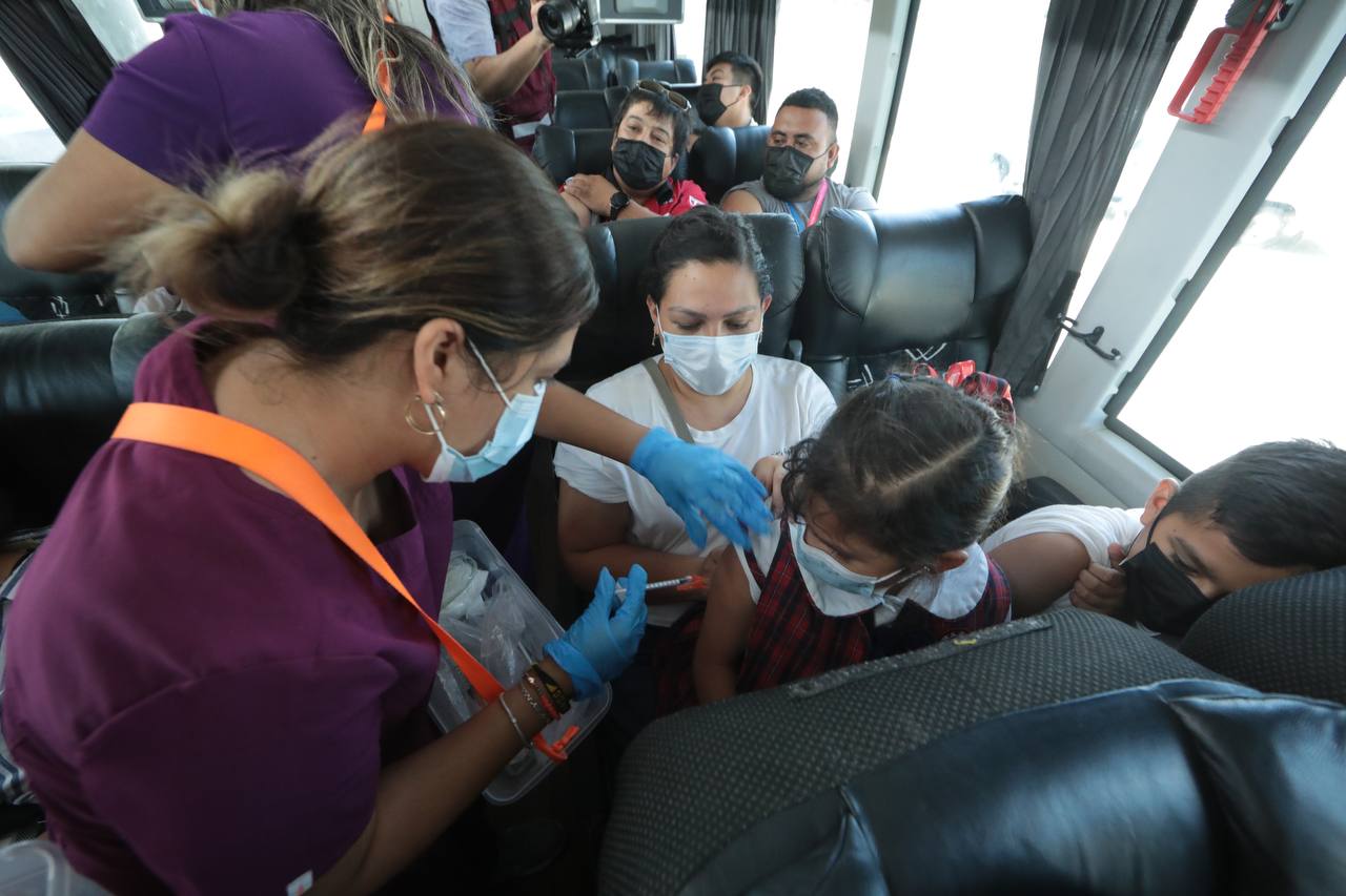 Nuevo Laredo arranca vacunación histórica contra covid-19 en menores de 6 meses a 4 años