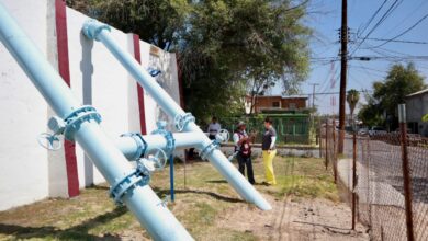 Reparará COMAPA Nuevo Laredo fuga de agua en tanque Buenavista