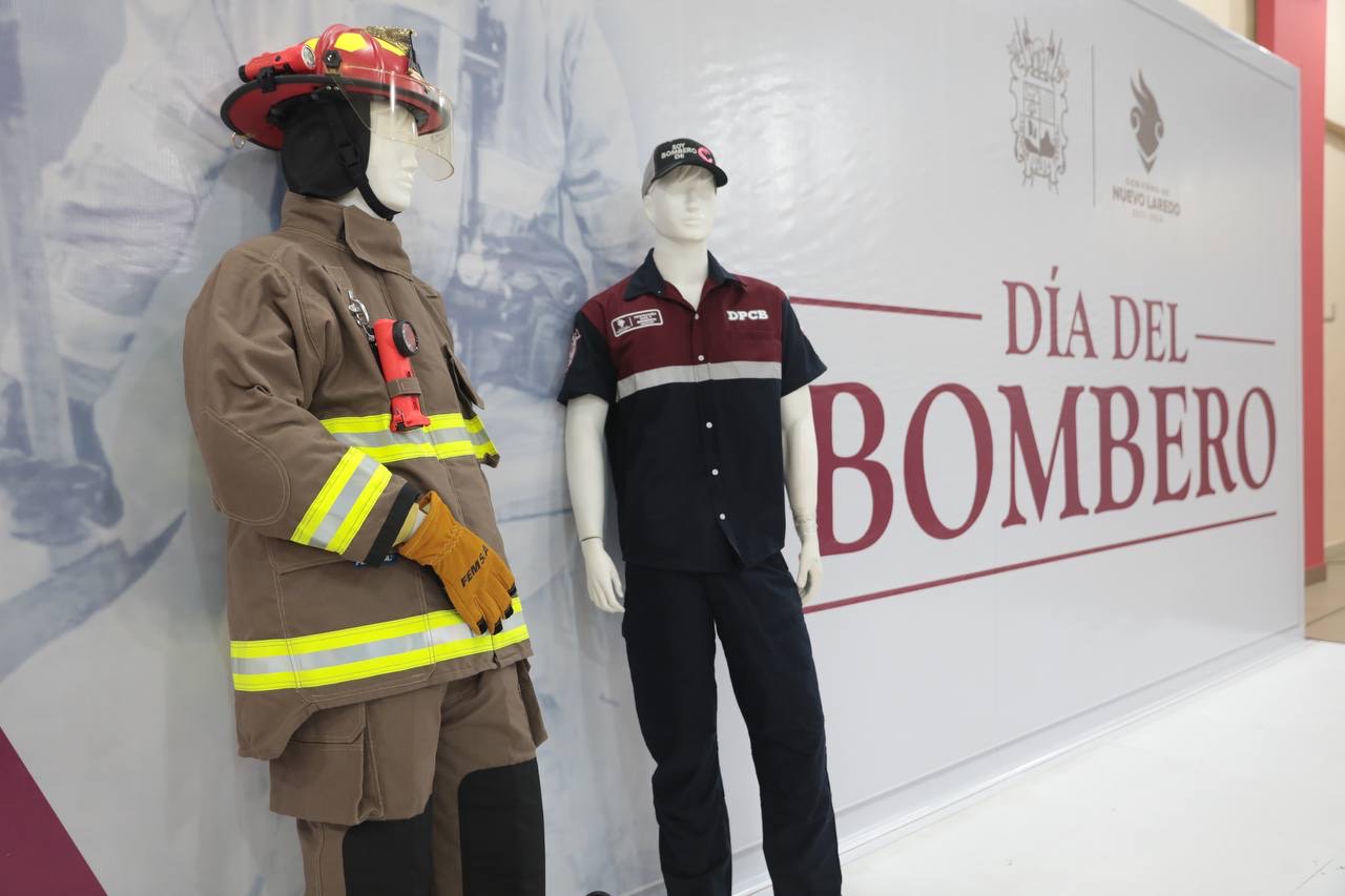 Reconoce Gobierno de Nuevo Laredo a Bomberos y entrega nuevo equipamiento