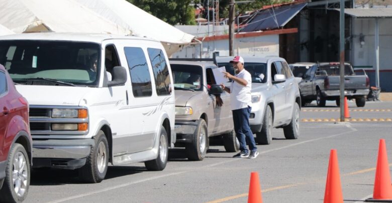 Anuncia alcaldesa de Nuevo Laredo ampliación de carriles REPUVE