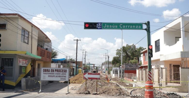 Rehabilita Gobierno de Nuevo Laredo tuberías y colectores para evitar que colapsen