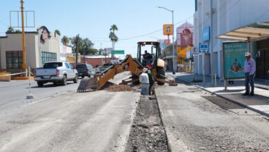 Rehabilita Gobierno de Nuevo Laredo tubería de agua y drenaje en la colonia Guerrero