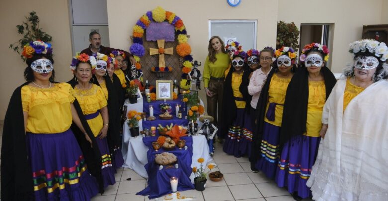 Celebran Día de Muertos en centros del DIF Nuevo Laredo