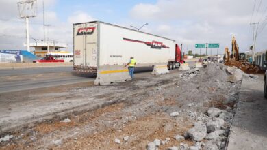 Avanza transformación de vialidades en Nuevo Laredo