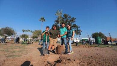 Invitan a empresas a unirse en campaña de reforestación de parques y plazas de Nuevo Laredo