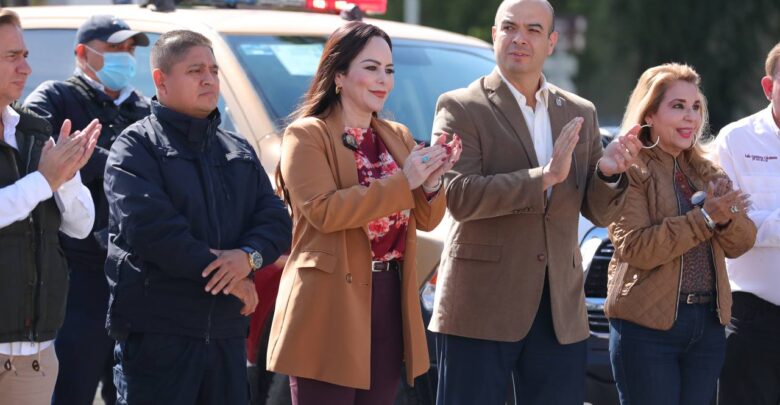 Destaca alcaldesa Carmen Lilia Canturosas respuesta inmediata de gobernador con llegada de patrullas de Guardia Estatal